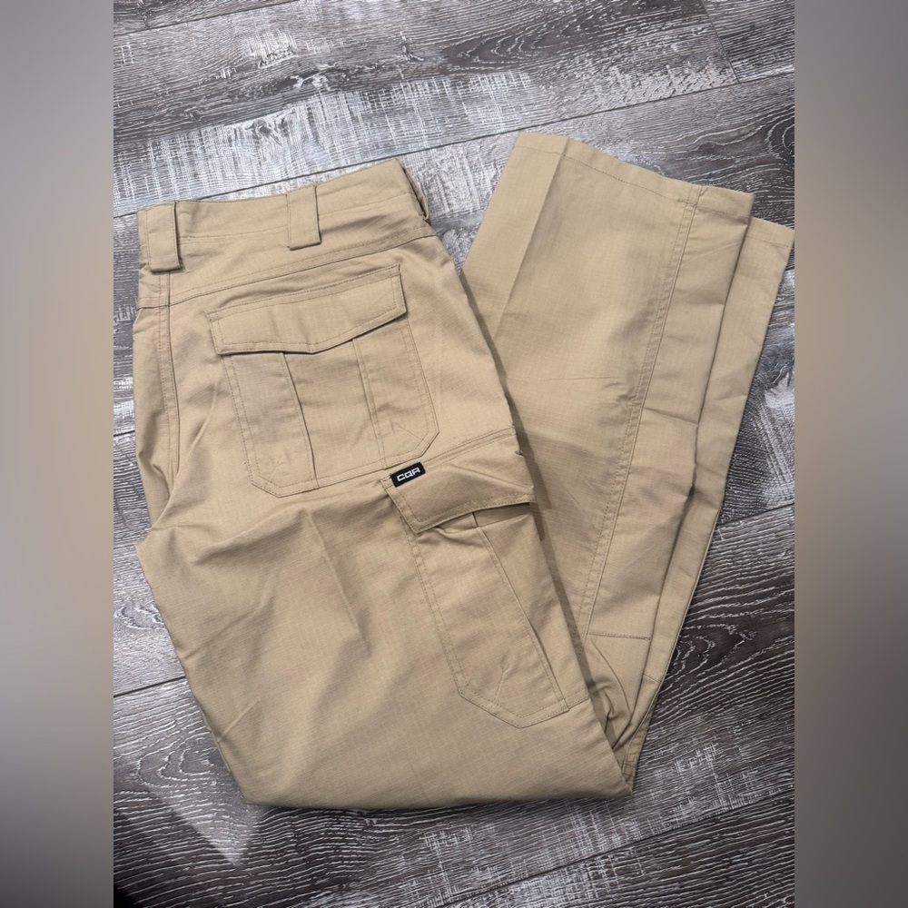 CQR Women's Flex Stretch Tactical Pants, Water Resistant Ripstop Cargo Pants